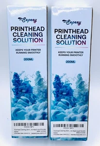 Printhead Cleaning Solution 200 ml bottle 2 PACK Sepeey (400 ML TOTAL) - Picture 1 of 7