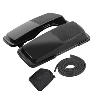 Black 6x9" Saddlebag Speaker Lids For Harley HD Touring Electra Road Glide 93-13 - Bild 1 von 12