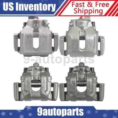 Pinzas de freno de disco delanteras traseras con soporte para BMW 740i 1994-2001 4 un. Foto 1 de 4