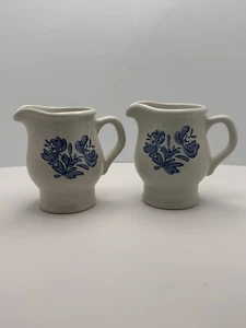 Pfaltzgraff Yorktown Creamer White And Blue Replacement Made In USA #10 - Picture 1 of 7