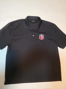 Men's Black Solid Colored XL Sports Tek Short Sleeved MLK Collared Polo Shirt - Picture 1 of 6