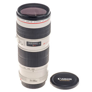 Canon EF 70-200MM F4 L USM Autofocus Telephoto Zoom EOS Lens 2578A002