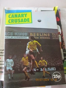 Canary Crusade - Magazine celebrating Norwich City's 1971-72 promotion season - Picture 1 of 1