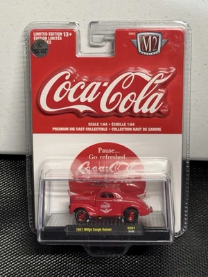 M2 Machines 1941 Willys Coupe Gasser CHASE 1 of 750 2021 Coca Cola Series  - Image 1 of 4