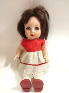 R&B Arranbee 1950s Walker Doll Original Clothes Outfit 10-1/2" Brunette TLC - Picture 1 of 7