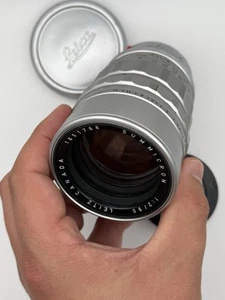 Leica Leitz Canada 90mm f2 Summicron M Mount Lens Silver - Picture 1 of 7