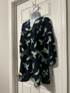 Crown & Ivy Kleid dunkelblau Vogel Gr. XS - Bild 1 von 8