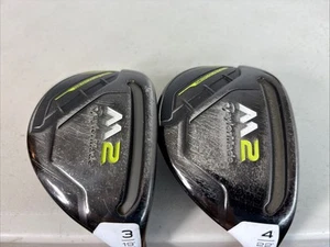 *VGC* Set TaylorMade 2017 19° & 22° Hybrids 3 & 4 REAX Graphite Stiff (8365) - Picture 1 of 9
