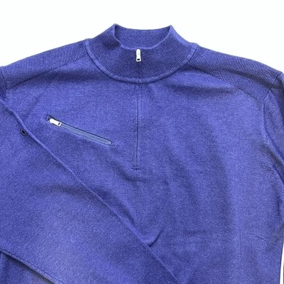 Ping Sensorwarm Men's Large 1/4 Zip Golf Jumper  Merino Wool Blend Foto 1 de 4