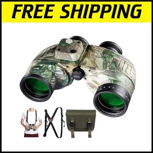 Versatile 10X50 Waterproof Binoculars for Outdoor Adventure - Includes Carry Bag - Picture 1 of 11