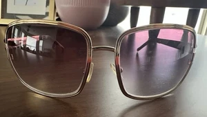 GFF Gianfranco Ferre Vintage Sunglasses Gold Unisex Women’s Men’s - Picture 1 of 5