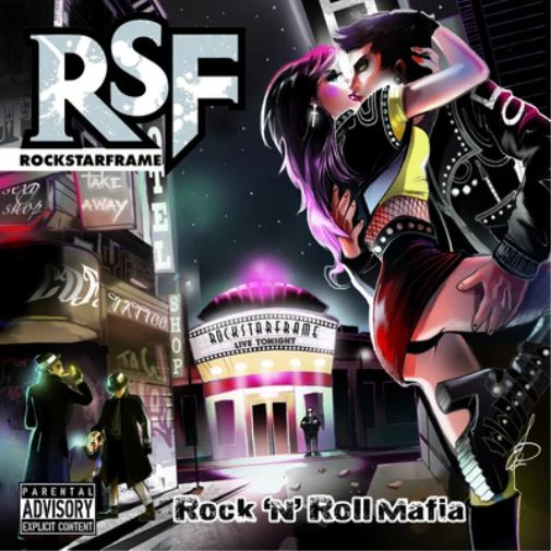 Rockstar Frame Rock 'N' Roll Mafia (CD) Bonus Tracks  Album - Photo 1/1
