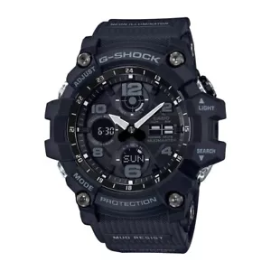 CASIO G-Shock MUDMASTER Master of G-Land Matte Black Tough Solar GSG-100-1A NWT - Picture 1 of 2