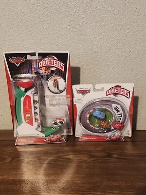 Disney Pixar Cars Micro Drifters Sally Mater Lightning McQueen Lanzador Francesc Foto 1 de 4