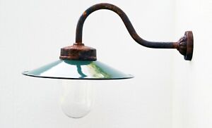 Hoflampe Außenlampe Gartenlampe Außenleuchte Wandlampe Modell Kaprun rostig