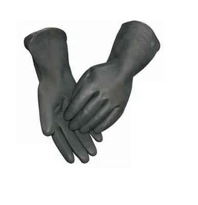 Gummihandschuhe Latex M - XXL Industriehandschuh extra robust öl säurebeständig - Bild 1 von 1