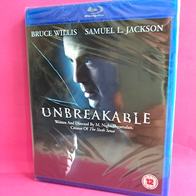 Unbreakable 2000, NEW SEALED Blu-ray M. Nigh Shyamalan Bruce Willis - Image 1 of 3