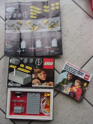 LEGO TECHNIC 870 vintage moteur 4.5 V - Photo 1/4