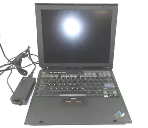 IBM ThinkPad 2656 R31 Laptop Vintage Powers On Screen Stays Dark PARTS C151 - Picture 1 of 10