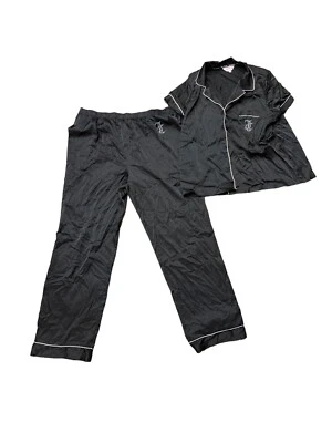 Juicy Couture Black Womens Sleepwear Pajama Set XL - Image 1 of 4