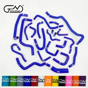Fit Nissan Silvia S13 CA18DET 180SX 200SX 1989-1994 Silicone Heater Hoses Kit - Picture 1 of 11