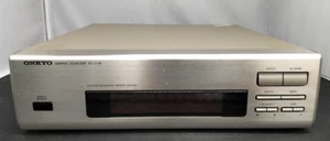 ONKYO EQ-211M Analizador Ecualizador Gráfico Compacto Plata Analizador de Espectro Japón - Imagen 1 de 5