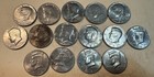 Mixed Lot Of 15 Kennedy Half Dollar 1971-1998 Circulated