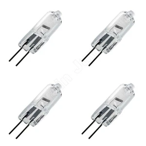 G4 12 Volt 20W Halogen Light 280 Lumens Cooker Hood Bulbs 2 Pin Clear Lamps New - Picture 1 of 25