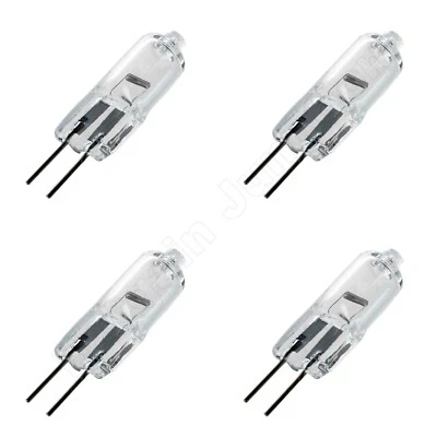 G4 12 Volt 14W Halogen Light 232 Lumens Cooker Hood Bulbs 2 Pin Clear Lamps New - Image 1 of 4