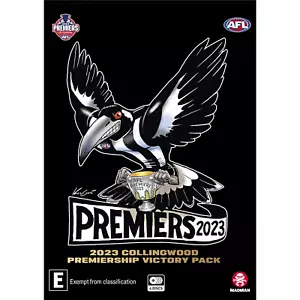 AFL Premiers 2023 Collingwood Magpies Victory Pack *NEW* Region 4 DVD - Picture 1 of 3
