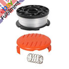 Strimmer Spool Line&Cap RC-100-P With Spring For Black&Decker GH912 ST6600 e