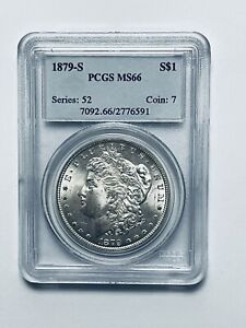 1879-S Morgan Silver Dollar PCGS MS66