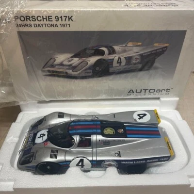 AUTOart Millennium 1/18 Porsche 917K Martini n4 Elford Van Lennep 1971 24h 87182 - Image 1 of 4