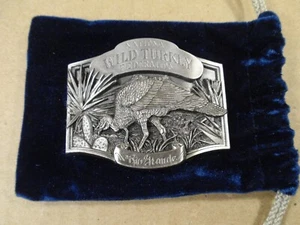Vtg 1991 National Wild Turkey Federation Rio Grande Limited Edition Belt Buckle - Picture 1 of 5