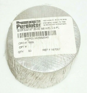 Purolator Edelstahlsieb Menge 50 3-9/16 3 9/16" Filtergittersieb - Bild 1 von 4