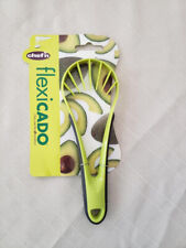NEW Chef'n Flexicado Avocado Slicer -One Swoop, Plastic Blades Tool Gadget