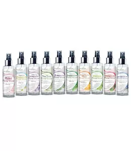 Agua floral natural orgánica 150 ml x3 mezclar y combinar rosa lavanda árbol de té etc. - Imagen 1 de 12