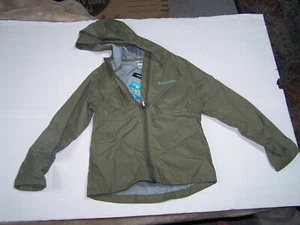 NWT Columbia Girls Switchback II Jacket Size XS (6/6X) Hooded Olive Color - Picture 1 of 4