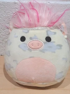 Squishmallow Rosie the Spotted Pig Plush Stuffed SquishDoo 6" Pink Sparkle - Picture 1 of 4