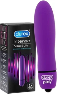 Durex Intense Delight Bullet Vibrator Massager Adult Sex Toy Pleasure Vibrations - Picture 1 of 12