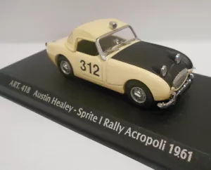 Corgi Detail 1/43 Scale - ART.418 AUSTIN HEALEY-SPRITE I RALLY ACROPOLI 1961 - Picture 1 of 3