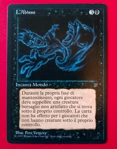 The Abyss (L'Abisso) - Legends Italian Magic MTG Reserved List - Excellent - Picture 1 of 2