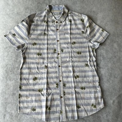 Sovereign Codes Men’s Large Cotton Short Sleeve Button Shirt - Image 1 of 3
