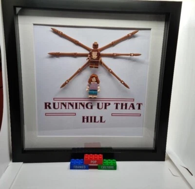 Stranger Things Max & Vecna framed custom Lego minifigures - Image 1 of 2