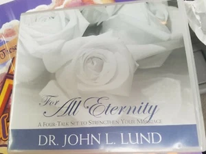 For All Eternity Audiobook on CD by John Lund LDS Mormon Strengthen Marriage - Picture 1 of 3