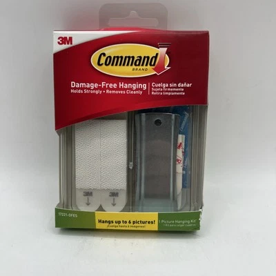 Juego de 1 para colgar fotos 3M Command sin daños Foto 1 de 2