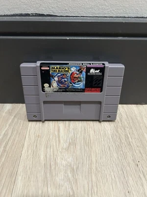 Mario's Time Machine Super Nintendo Entertainment System 1993 SNES authentic - Image 1 of 4