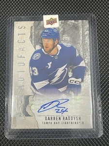 Darren Raddysh - 2025-26 UD Artefactos Autofactos Automático #SPAF-DR - Relámpago - Imagen 1 de 2