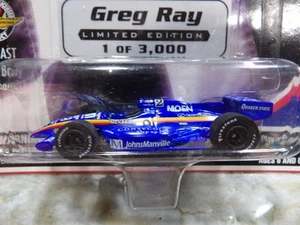 GREG RAY INDY CAR 2001 JOHNNY LIGHTNING INDY RACING LEAGUE 1:64 DIE-CAST - Picture 1 of 4