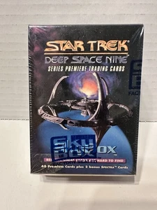 Star Trek: Deep Space Nine Series Premiere 50 tarjetas coleccionables selladas de fábrica 1993 - Imagen 1 de 3